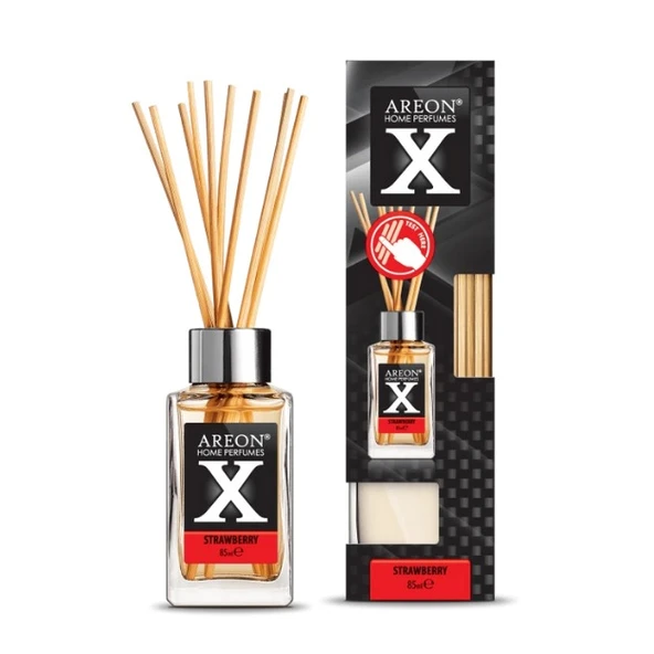 Areon X Version Strawberry 85 Ml Bambu Çubuklu Oda Kokusu