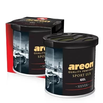 Areon Gel Can Sport Lux Silver Bardaklik Oto Araç Kokusu