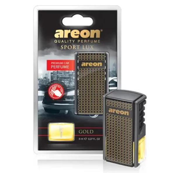 Areon Premium Car Blister Sport Lux Gold Araç Klima Kokusu ürün görseli