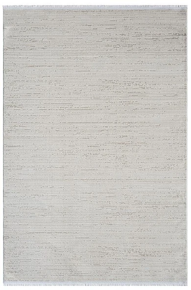 Kreasyon Halı Kişiye Özel Ölçü Yolluk Halısı 80x600 Kadifem KD007 Krem