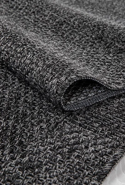 Kreasyon Halı Kişiye Özel Ölçü Oda Halısı 120x300 Doku DH008 Antrasit - Resim 2