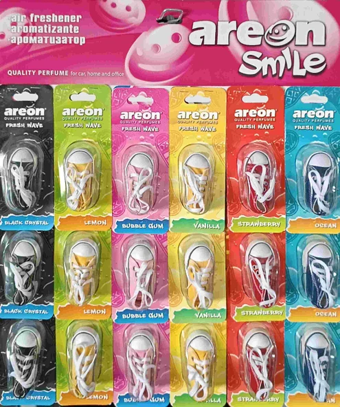 Areon Display Fresh Wave Blister 18 Li Karma  Set ürün görseli