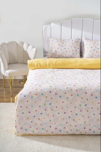 Rivaİstanbul Bonny Çift Kişilik Nevresim Takımı Pamuklu - Resim 2