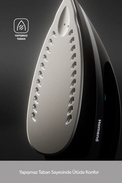 HOMEND Jetsteam 1165H Buhar Kazanlı Ütü Mor Beyaz - 3