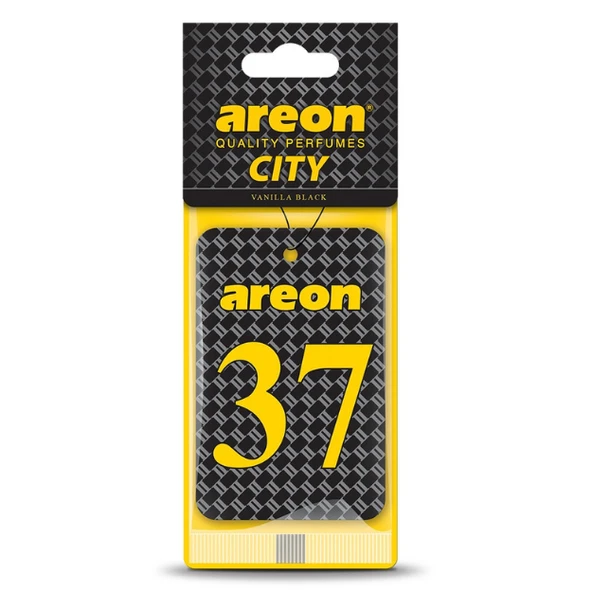 Areon City Vanilla Black 37 Oto Araç Kokusu ürün görseli
