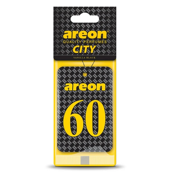 Areon City Vanilla Black 60 Oto Araç Kokusu