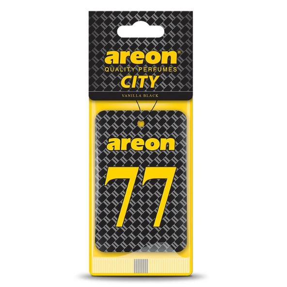 Areon City Vanilla Black 77 Oto Araç Kokusu ürün görseli