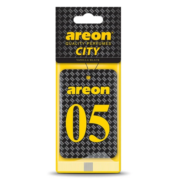Areon City Vanilla Black 05 Oto Araç Kokusu ürün görseli
