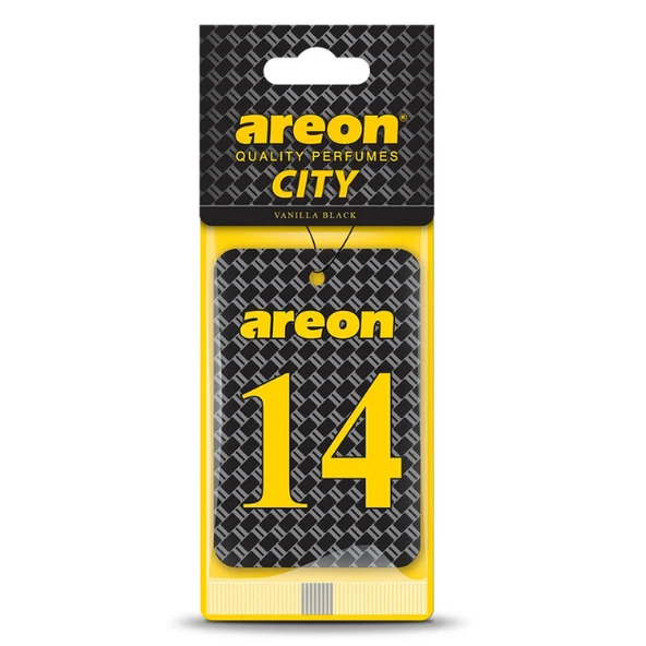 Areon City Vanilla Black 14 Oto Araç Kokusu ürün görseli
