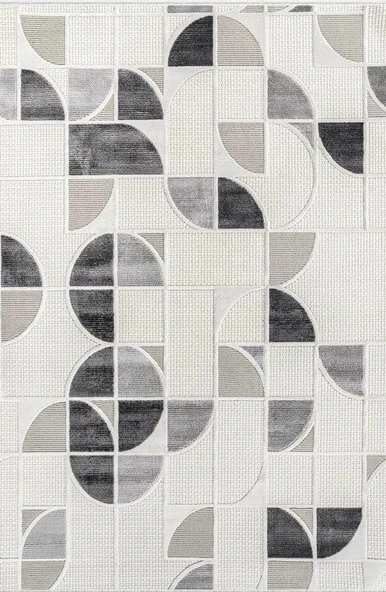 Kreasyon Halı Kişiye Özel Ölçü Salon Halısı 200x450 Boyut BY047 Çok Renkli