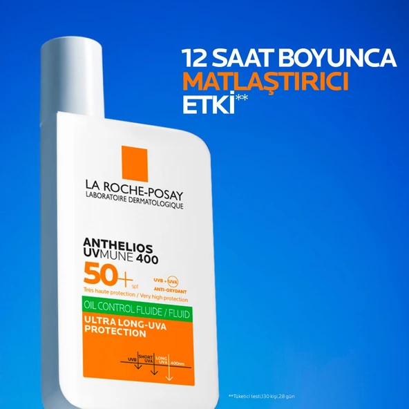 Anthelios Oil Control Fluid Spf 50+ Güneş Kremi 50 ml, Yağlı/Karma ve Hassas Ciltler İçin - 3