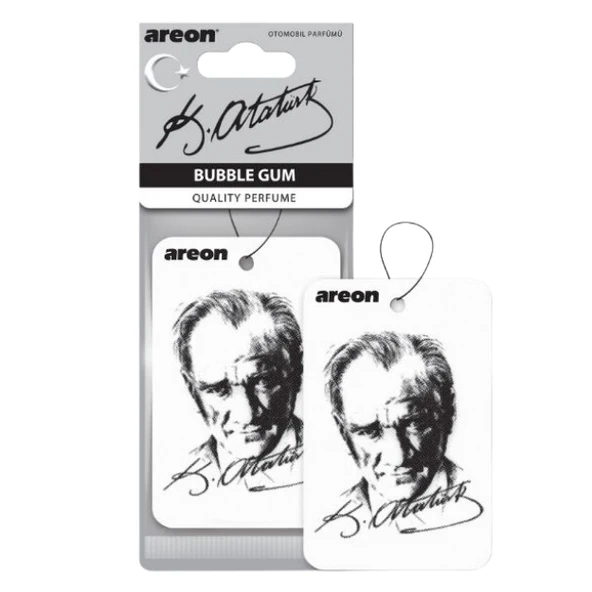 Areon Atatürk Bubble Gum Oto Araç Kokusu - 1