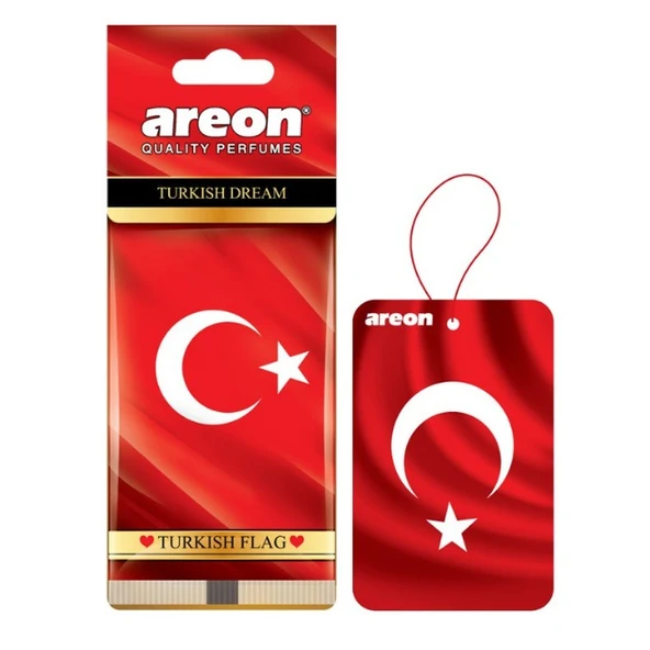 Areon Türk Bayraği Turkish Dream Oto Araç Kokusu
