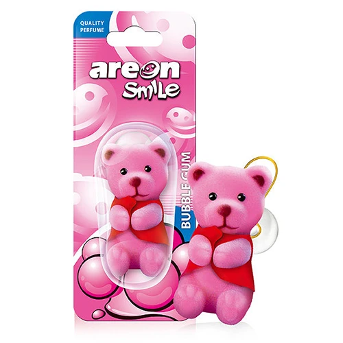 Areon Smile Bubble Gum (Pembe Ayicik) Oto Araç Kokusu - 1