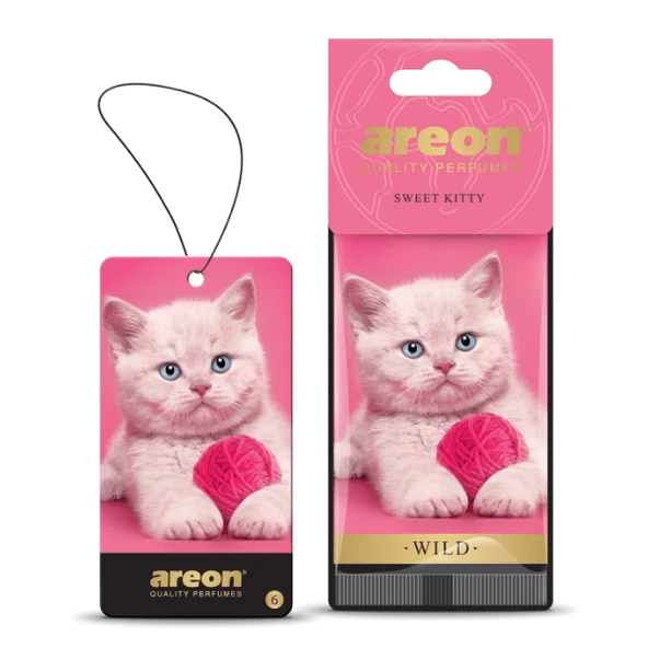 Areon Wild Sweet Kitty Oto Araç Kokusu ürün görseli