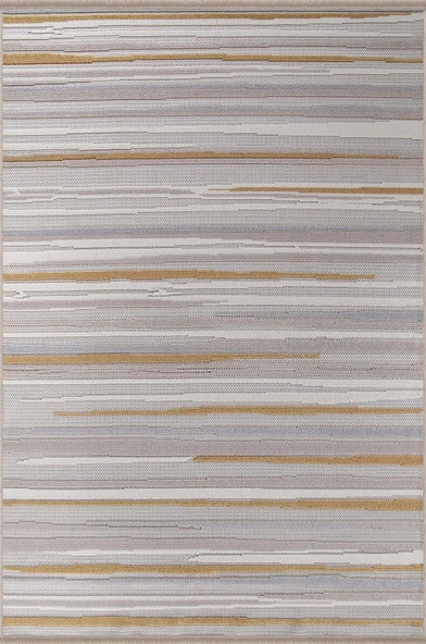 Kreasyon Halı Kişiye Özel Ölçü Salon Halısı 200x400 Loopo LP003 Krem