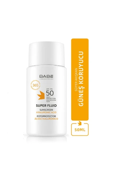 Babe Super Fluid 50 ml 50 Faktör Güneş Kremi