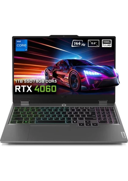 Lenovo LOQ 15IRX9 83DV00HTTR i7-13650HX 8 GB 1 TB SSD RTX4060 15.6" Full HD Gaming Laptop