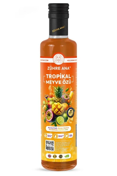 Zühre Ana Tropikal Meyve Özü 640 Gr