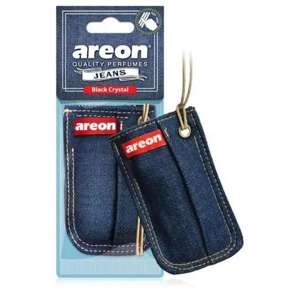 Areon Jeans Bag Black Crystal Oto Araç Kokusu ürün görseli