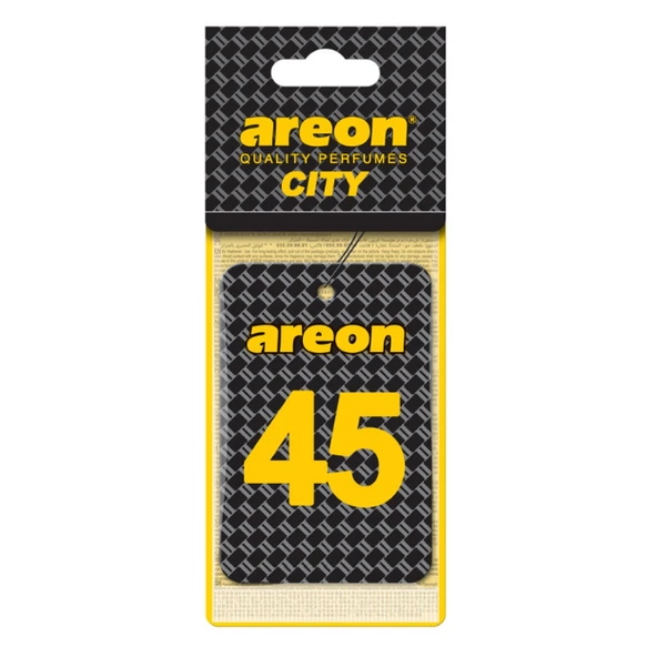 Areon City Vanilla Black 45 Oto Araç Kokusu ürün görseli