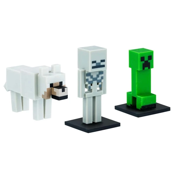 Minecraft 3D Figür Toppeez 3'iü Set Model 4 ürün görseli