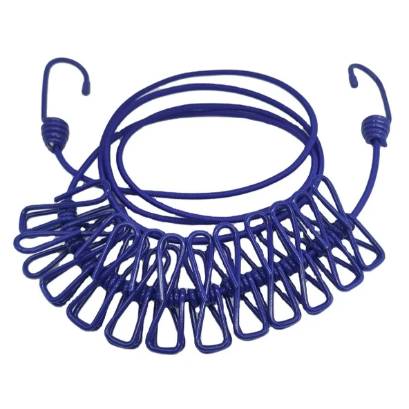 Periboia Taşınabilir Pratik Mandallı Çamaşır İpi - 2