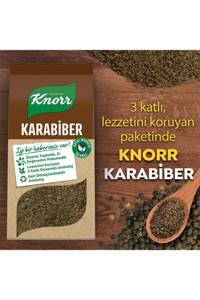 Knorr Baharat Serisi Karabiber 60 gr X 4 Adet - 3