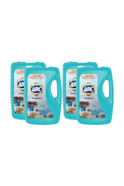 ABC Çamaşır Yumuşatıcısı Ege Sahilleri 4 X 5 lt.
