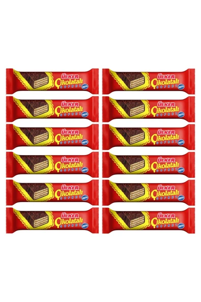 Ülker Çikolatalı Gofret 36 Gr 12 Li Paket
