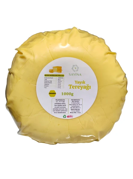 3 Adet 1 Kg Yayık Köy Tereyağı 3’lü Avantaj Paketi 3 KG - 2