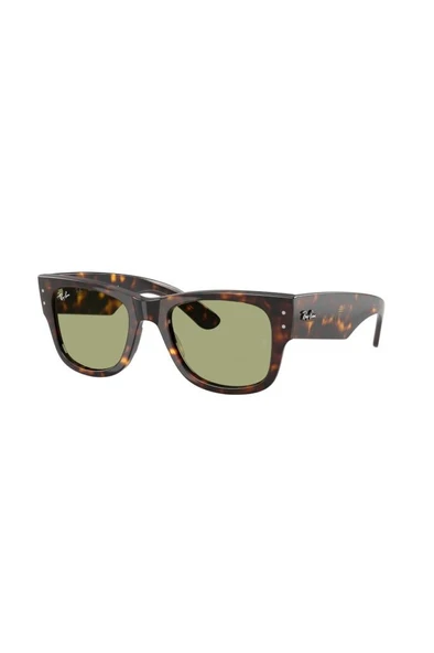 Ray-Ban Mega Wayfarer Güneş Gözlüğü RB0840S 902/4E 51 Ekartman Havana Bottle Green - 5