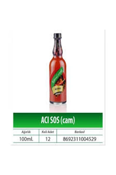 Kavaklıdere Acı Sos 100 ml - 2