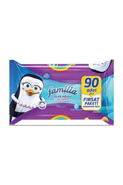 Familia Islak Havlu Yeşil Çay 90'lı