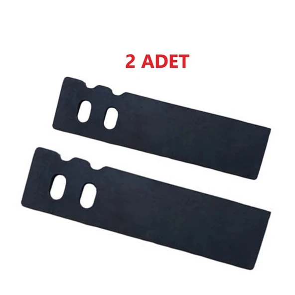 Tarım Makina Hisarlar Kobra Rötovatör Çentikli Bıçak-İthal-2 Adet