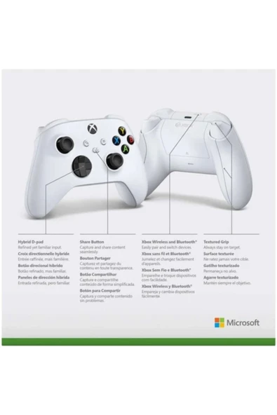 Microsoft Xbox Wireless Controller Beyaz 9.Nesil - 5