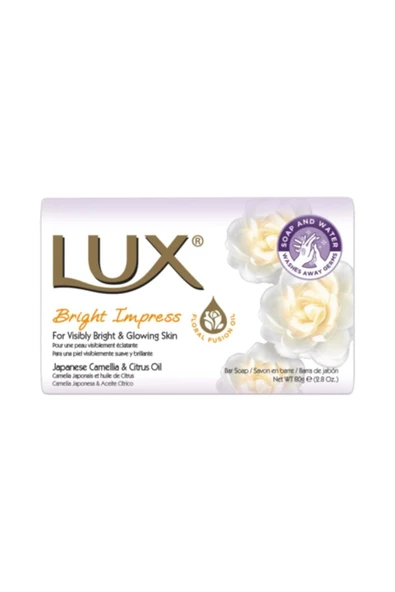 LUX Kalıp Sabun 80g Bright Impress Japon Kamelyası Ve Narenciye Yağı