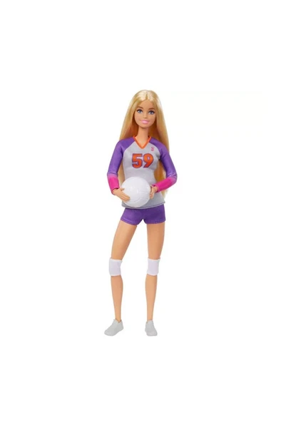 Barbie Articulated Sports Doll Volleyball HKT71-HKT72