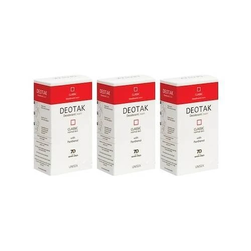 Deotak Classic Deodorant Cream 35 ml-3 Adet