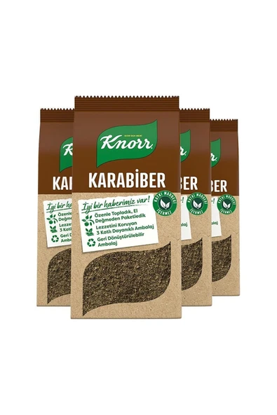 Knorr Baharat Serisi Karabiber 60 gr X 4 Adet - 2