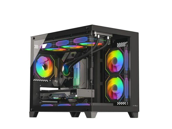 James Donkey Stark S700 Intel Core i5 14400F 16GB RAM 500GB SSD RTX5060 W11 Gaming PC