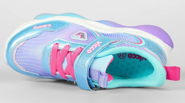 Vicco Heart Işıklı Ortopedik Çocuk Spor Ayakkabı - Resim 6