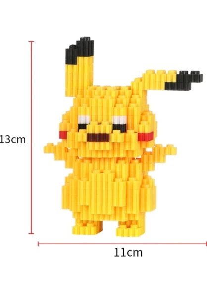 Pikachu 580 Parça mini  Blocks - 2