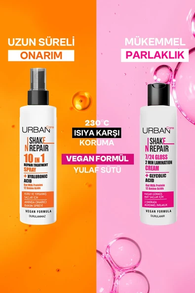 Urban Care Shake N Repair 10-in-1 Onarıcı Etkili Durulanmayan Saç Bakım Spreyi 200 ml-vegan - 4