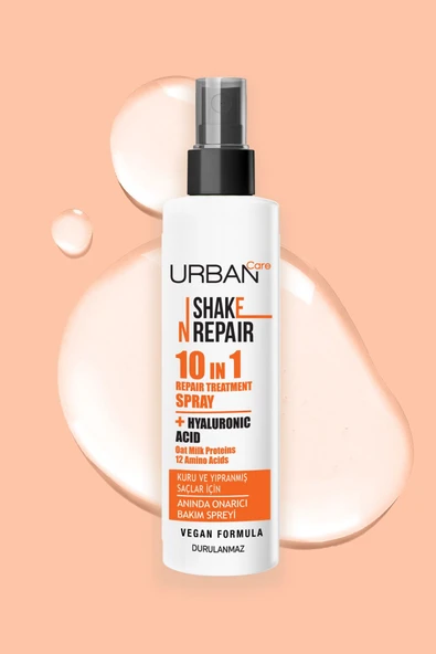 Urban Care Shake N Repair 10-in-1 Onarıcı Etkili Durulanmayan Saç Bakım Spreyi 200 ml-vegan - 2