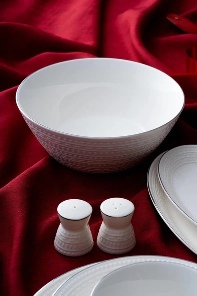 Acar Rienna Silver 29 Parça Yemek Takımı POR-07122 - 3