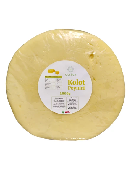 3 Adet 1 Kg Muhlamalık Kolot Peyniri 3’lü Avantaj Paketi 3 KG - 2