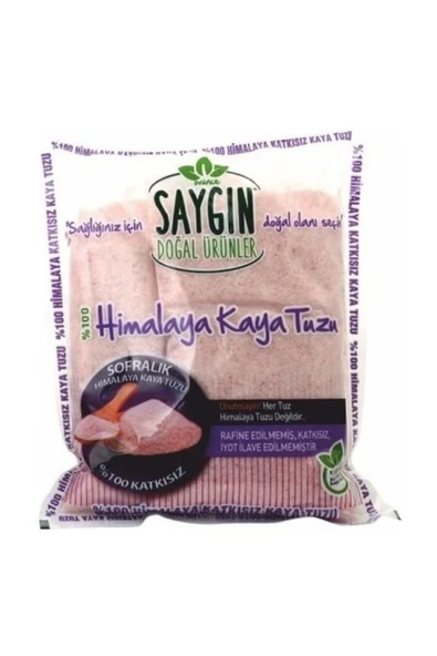 Saygın Himalaya Kaya Tuzu - Öğütme 500 Gr.