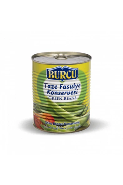 BURCU 800 gram burcu taze fasulye konservesi ( 2 KUTU 1600 GR )