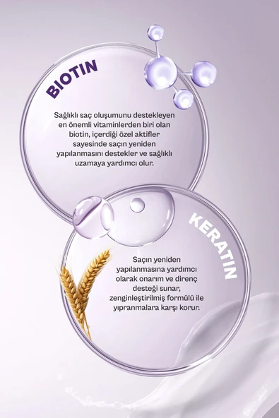 Urban Care Biotin&Keratin Dökülme Karşıtı Sağlıklı Uzamaya Yardımcı Saç Bakım Şampuanı Vegan 350 ml - 5